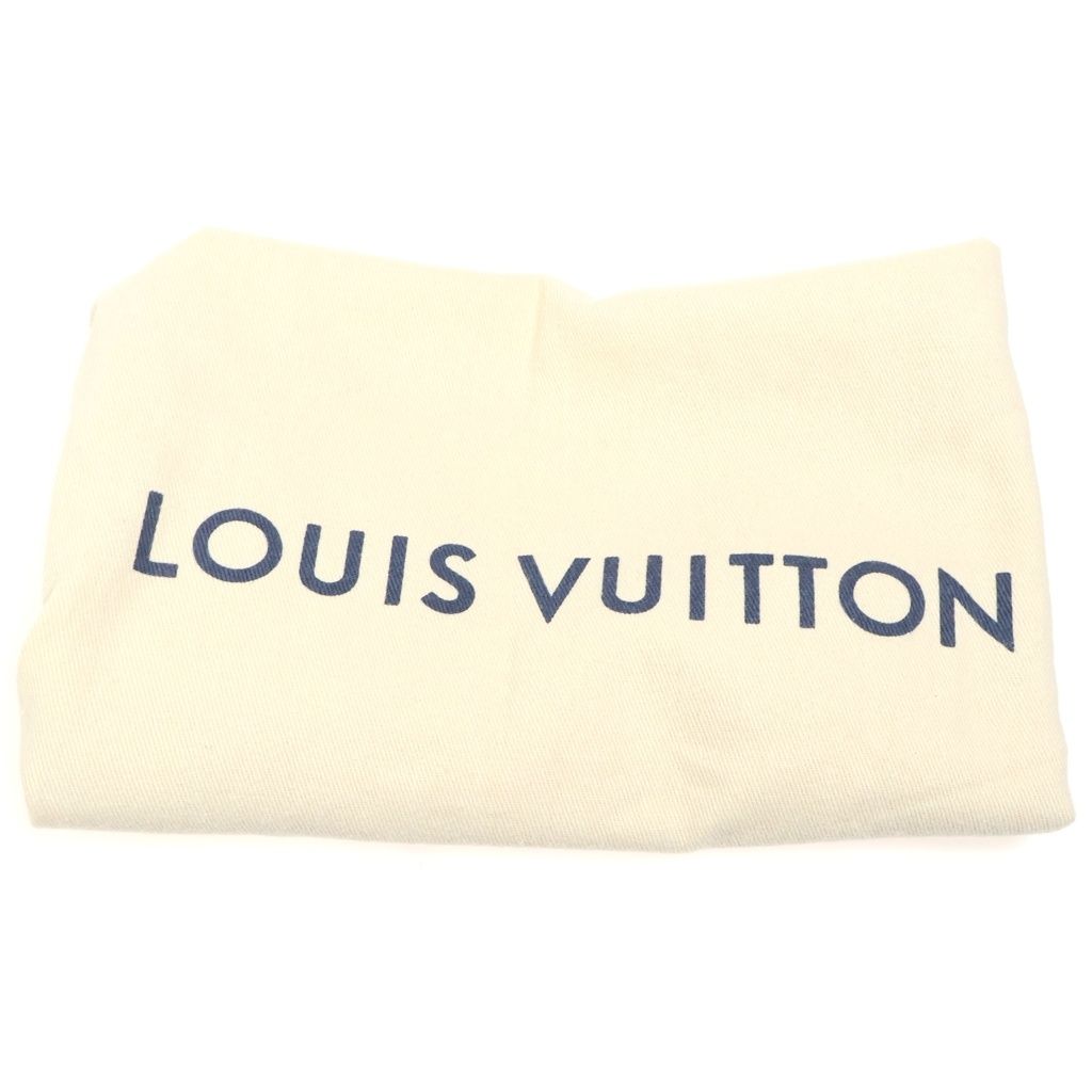 Louis Vuitton Lock It Flat Sandals Brown White Leather — view 5
