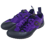 Loewe Grip Sneakers Suede Leather Low Cut Shoes Purple — view 2