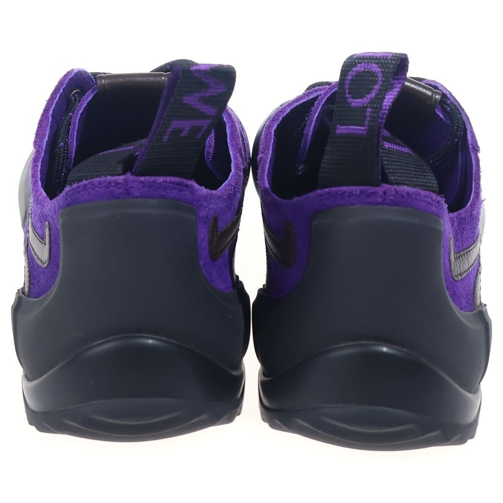 Loewe Grip Sneakers Suede Leather Low Cut Shoes Purple — view 3