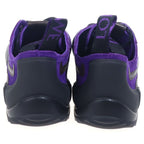 Loewe Grip Sneakers Suede Leather Low Cut Shoes Purple — view 3