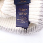 Louis Vuitton Beanie LV Cold Spark Faux Cashmere Knit Cap Hat White Gray — view 7