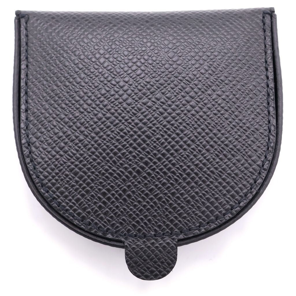 Louis Vuitton Porte-Monnaie Cuvette Taiga Leather Coin Case Black — view 2