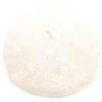 Dior Floral Lace Mesh Beret Hat White — view 6