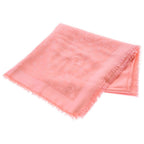 Louis Vuitton Monogram Cashmere Silk Scarf Pink