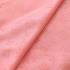 Louis Vuitton Monogram Cashmere Silk Scarf Pink — view 5