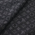 Louis Vuitton Echarpe Monogram Classic Anthracite Scarf Shawl Black — view 5