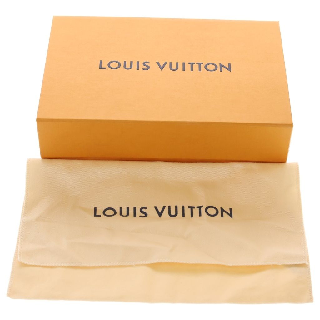 Louis Vuitton Taiga Zippy XL Zip Around Wallet Black Leather Silver — view 6