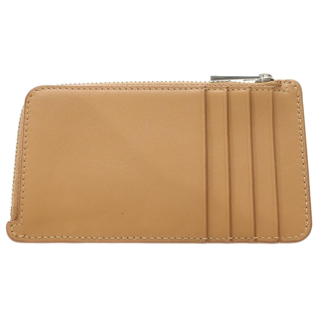 Loewe Coin Card Holder Satin Calf Brown — view 2