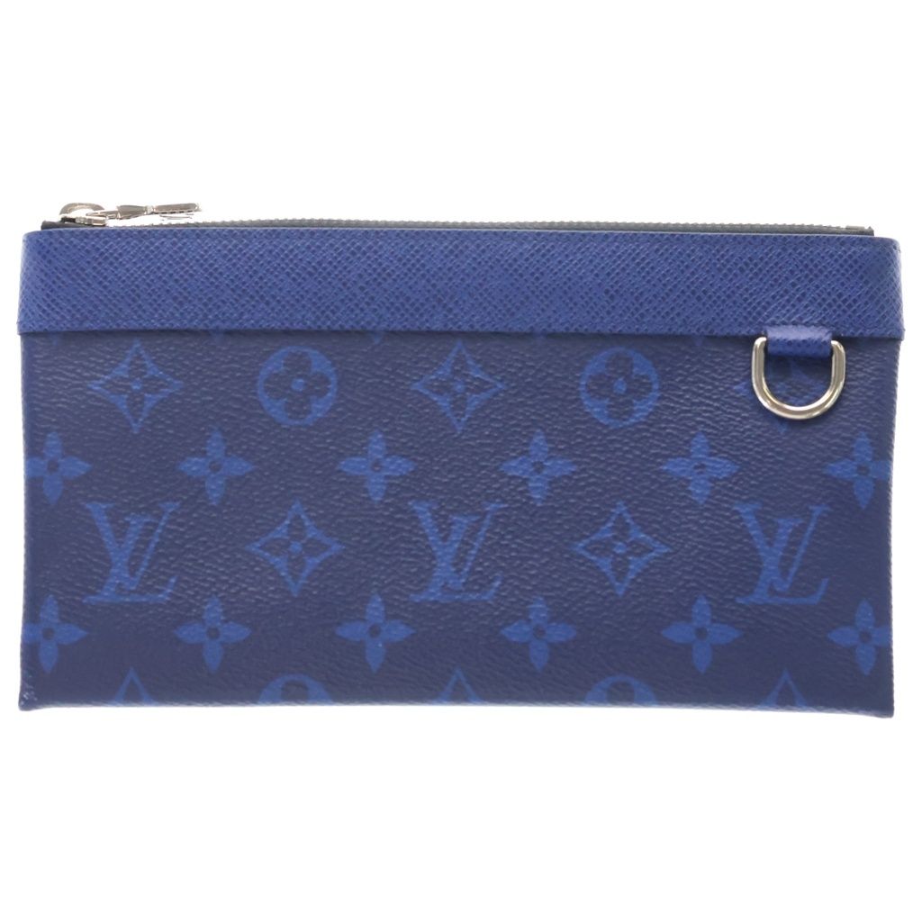 Louis Vuitton Monogram Taigarama Pochette Discovery PM Clutch