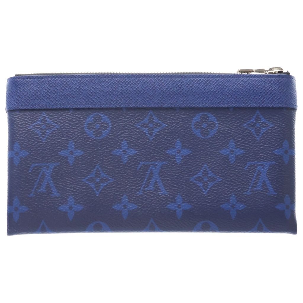 Louis Vuitton Monogram Taigarama Pochette Discovery PM Clutch — view 2