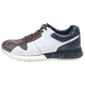 Louis Vuitton Run Away Monogram Low Cut Sneakers Brown White
