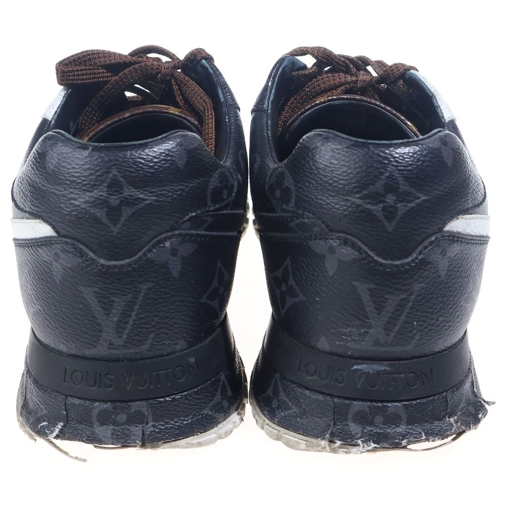 Louis Vuitton Run Away Monogram Low Cut Sneakers Brown White — view 3