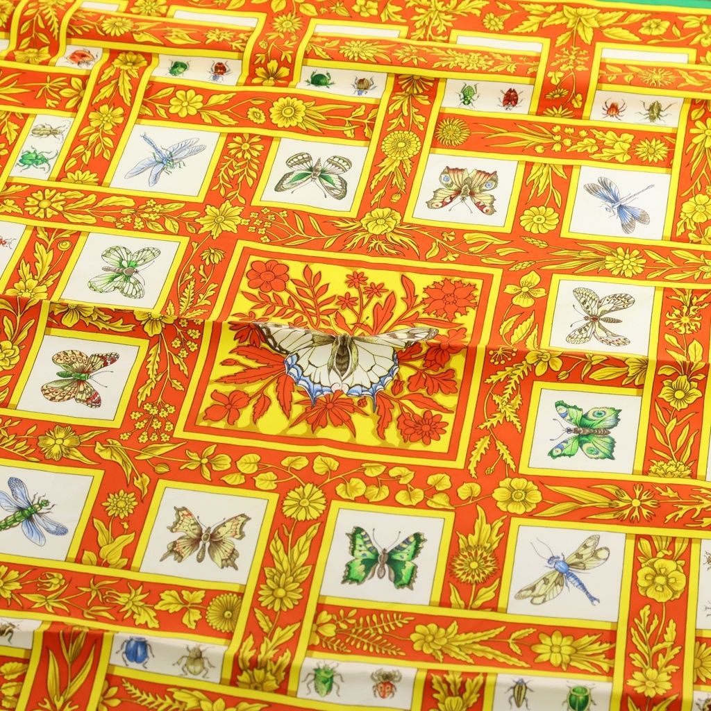 Hermes Carre 90 Joyaux de Lete Summer Silk Scarf Multicolor — view 5