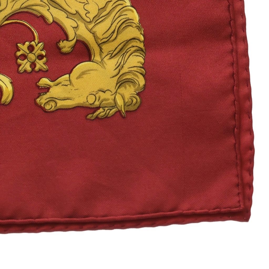 Hermes Carre 90 la Promenade de Longchamps Walk to Long Chien Silk Scarf — view 3