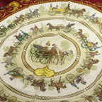 Hermes Carre 90 la Promenade de Longchamps Walk to Long Chien Silk Scarf — view 5