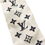 Louis Vuitton Bandeau BB Let's Go Silk Scarf Black Noir — view 6