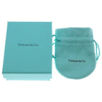 Tiffany & Co Open Heart Hoop Earrings Silver — view 6