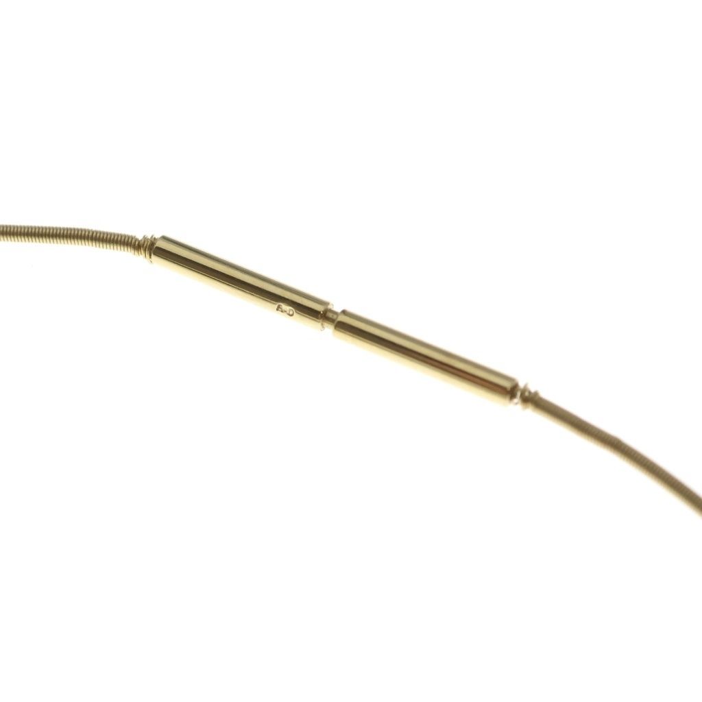 Hermes Cage de Ash Cube Necklace Choker Gold — view 4