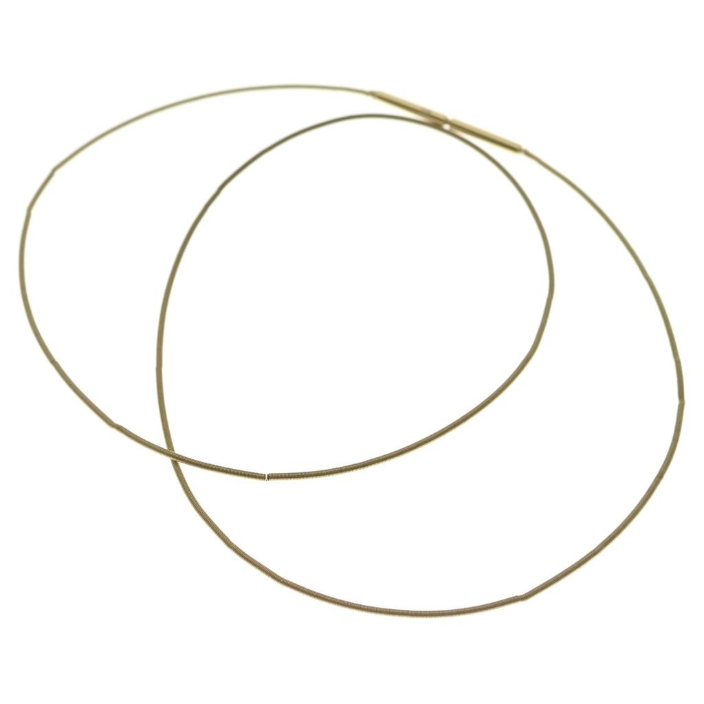 Hermes Cage de Ash Cube Necklace Choker Gold — view 6