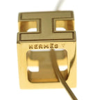 Hermes Cage de Ash Cube Necklace Choker Gold — view 5
