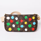Louis Vuitton Yayoi Kusama Multi Pochette Accessoires Monogram Canvas Multicolor — view 2