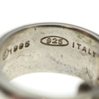 Tiffany & Co Atras Hoop Earrings Silver — view 6