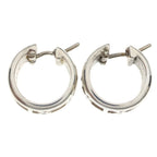 Tiffany & Co Atras Hoop Earrings Silver — view 3