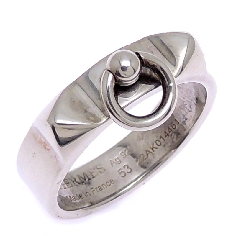 Hermes Ring Silver