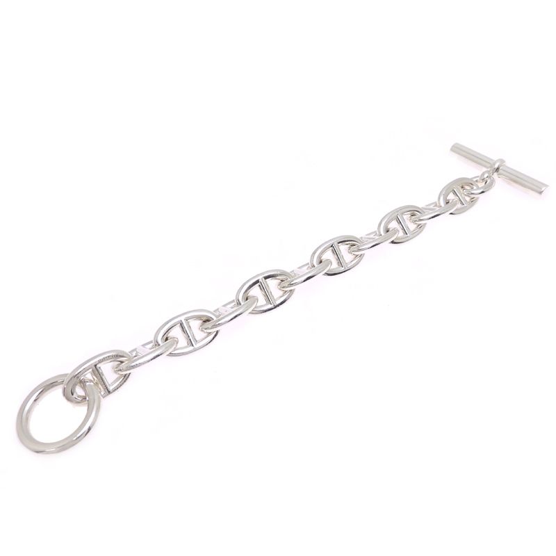 Hermes Bracelet Silver — view 3