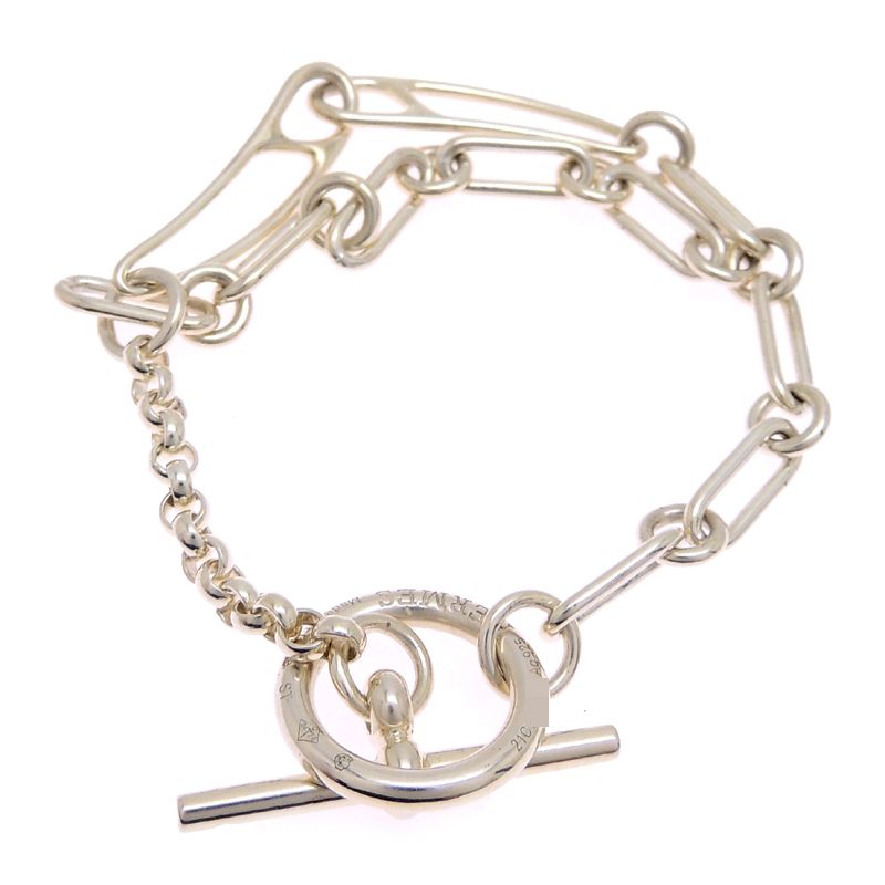 Hermes Bracelet Silver — view 2