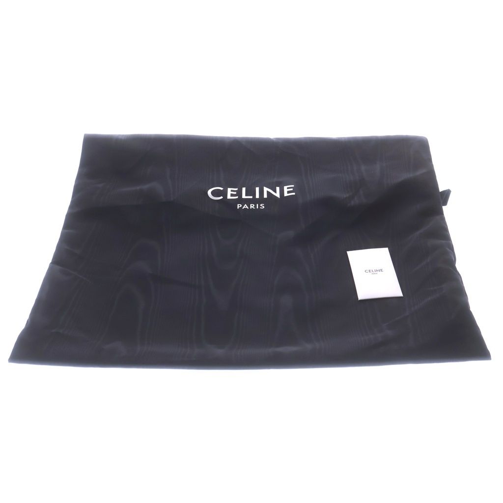 Celine Logo Embroidery Plaid Wool Backpack Red Black — view 8