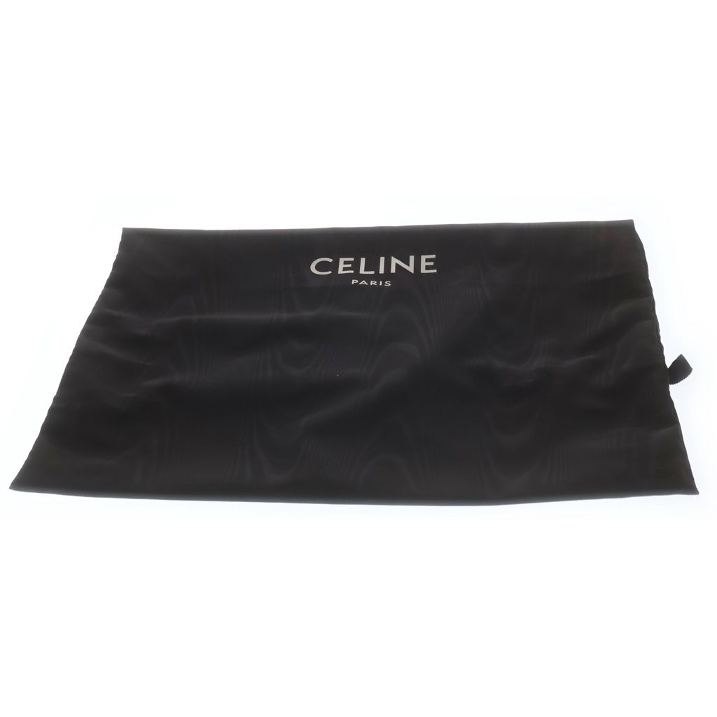Celine Logo Embroidery Plaid Wool Backpack Red Black — view 7