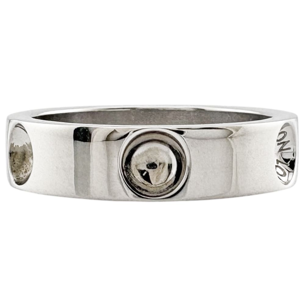 Louis Vuitton Petit Bak Empreinte Ring 18k White Gold — view 3