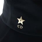 Dior Small Brim Bucket Hat Star Mark Black 59 — view 6