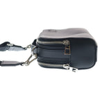 Loewe Anagram Camera Bag Black Leather Silver — view 3