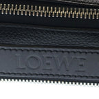 Loewe Anagram Camera Bag Black Leather Silver — view 6