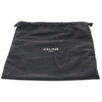 Celine Cuir Triomphe Small Boston Shoulder Bag Mini Brown Tan Leather Gold — view 9