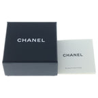 Chanel CC Logo Earrings Rhinestone Silver Gold — view 6