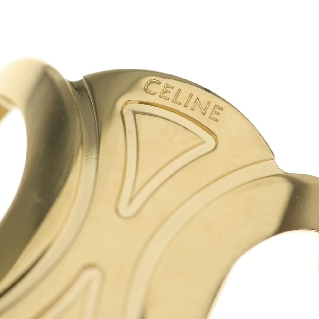 Celine Triomphe Bag Ring Scarf Gold — view 5