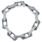 Louis Vuitton Monogram Collier Chain Bracelet Silver