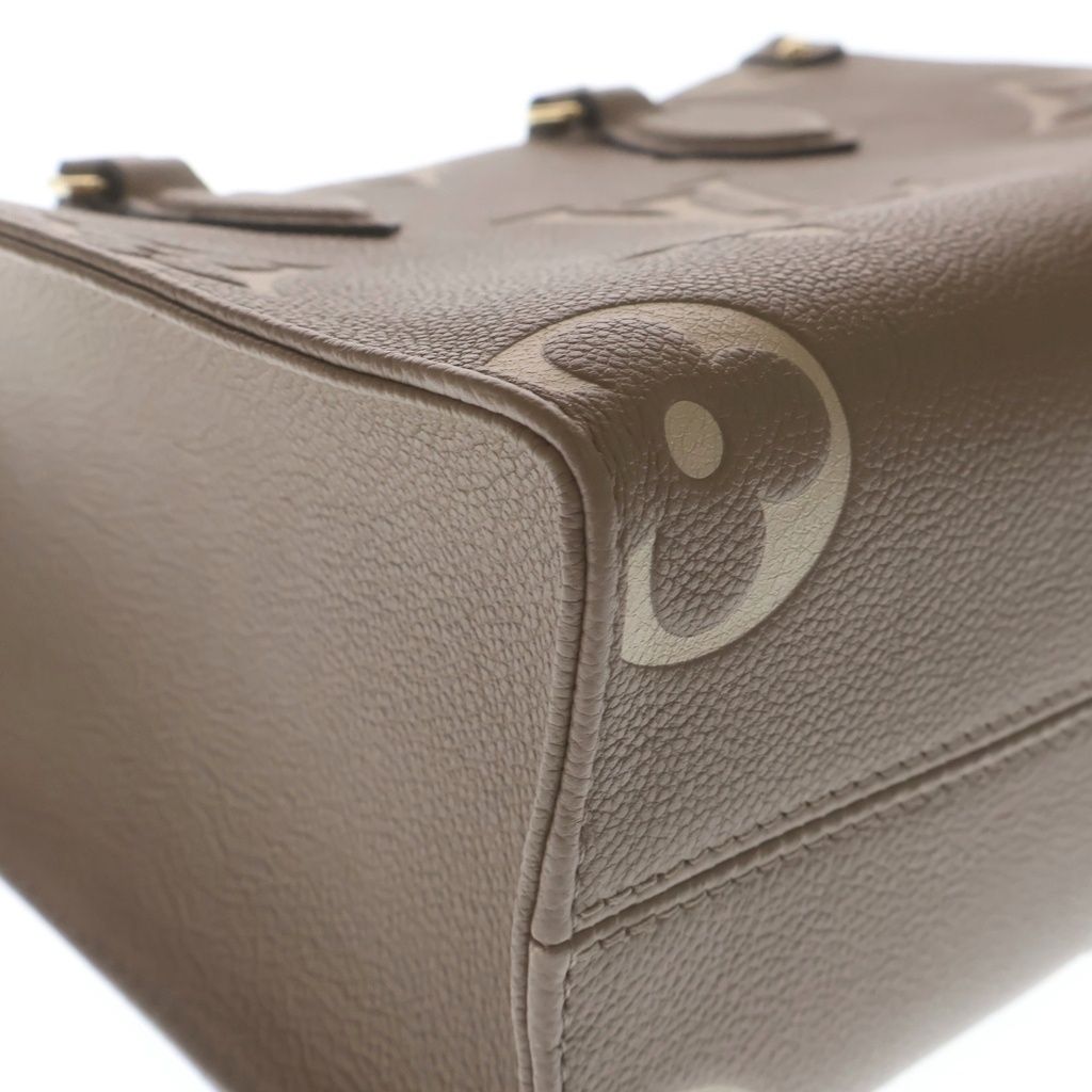 Louis Vuitton Monogram Empreinte On The Go PM Shoulder Bag Bicolor Tourtelle — view 6