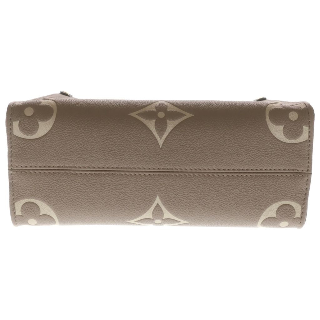 Louis Vuitton Monogram Empreinte On The Go PM Shoulder Bag Bicolor Tourtelle — view 4