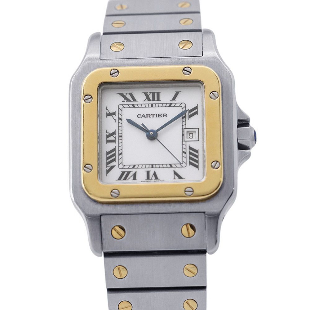 Cartier Santos Galbe LM Watch White Dial
