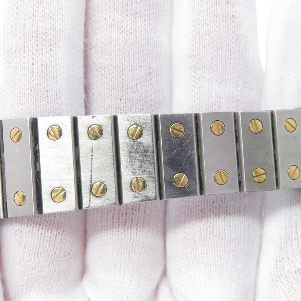 Cartier Santos Galbe LM Watch White Dial — view 7