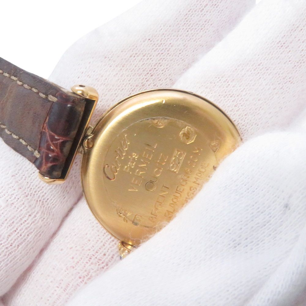 Cartier Must Colize SM Vermeil Watch Ivory Dial — view 9