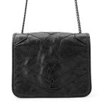 Saint Laurent Paris Chain Shoulder Bag Niki Black