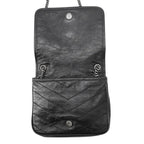 Saint Laurent Paris Chain Shoulder Bag Niki Black — view 5
