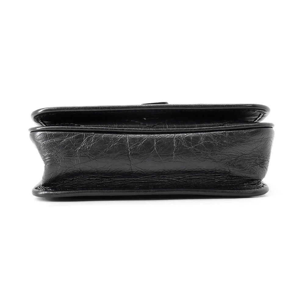 Saint Laurent Paris Chain Shoulder Bag Niki Black — view 3