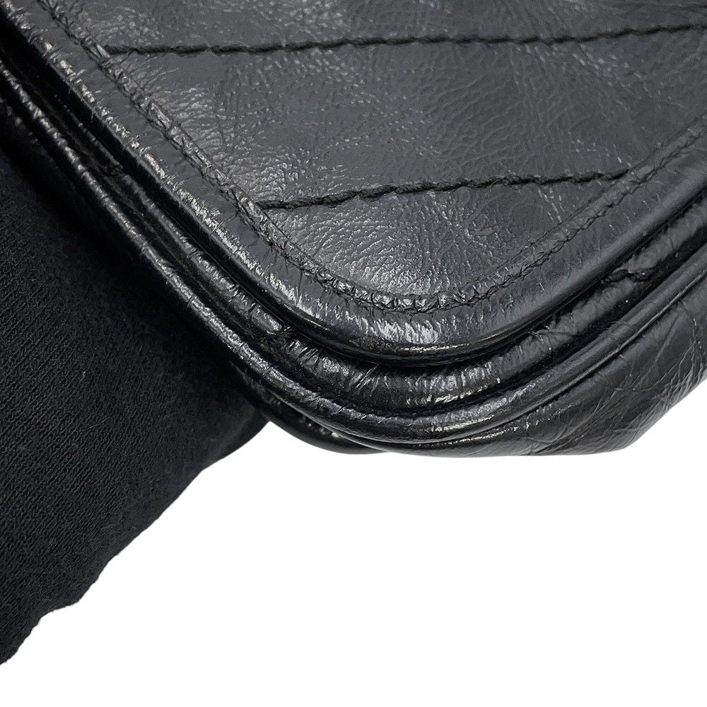 Saint Laurent Paris Chain Shoulder Bag Niki Black — view 7