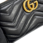 Gucci Wallet GG Marmont Zip Around Quilted — view 5